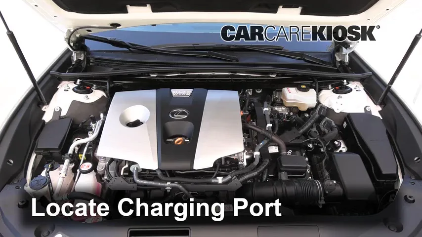 2020 Lexus ES300h Ultra Luxury 2.5L 4 Cyl. Air Conditioner Recharge Freon